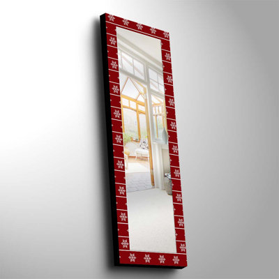 Engineered Wood Flat Wall Mirror