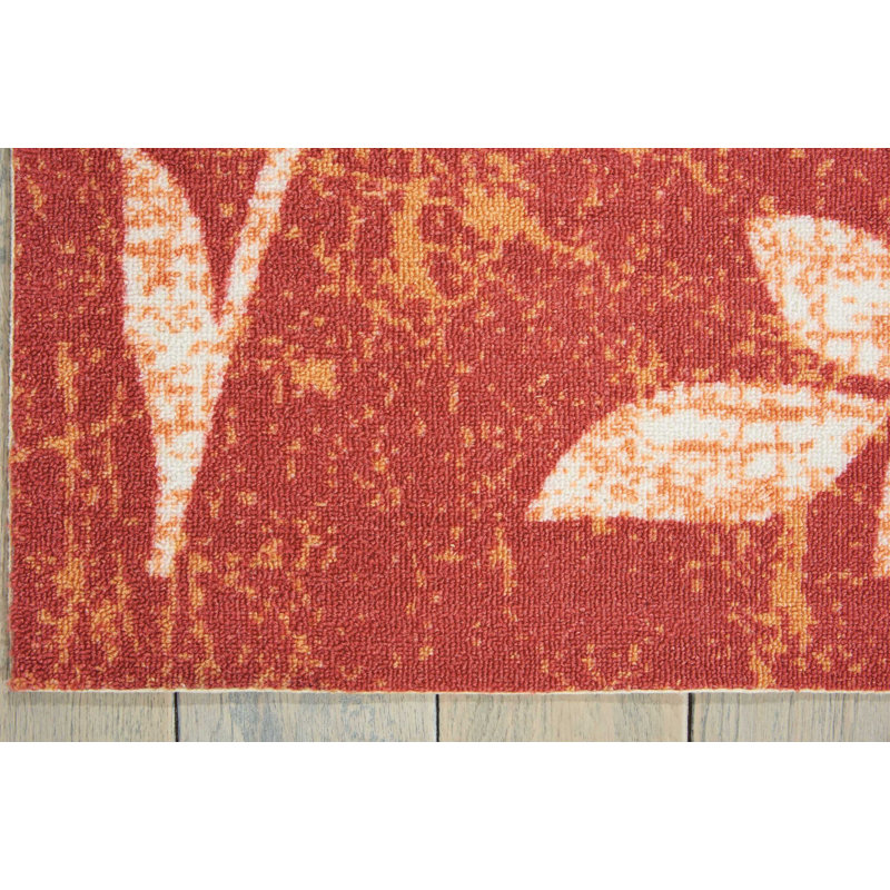 Tapis tissé à la machine intérieur/extérieur Adamov, Rectangle 10 pi x 13 pi