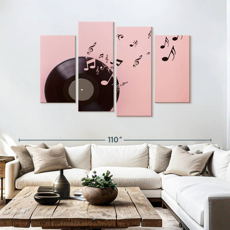 Disque vinyle Abarca, H 54 po x l 84 po