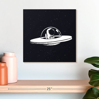 Ashelle Astronaut Flying Saucer