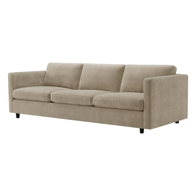 Canapé rembourré 100 po Fleetwood, Wicker Chenille