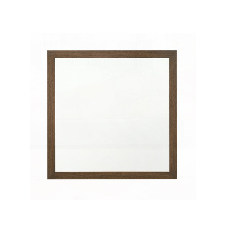 Mirror, Oak, 35" x 35"