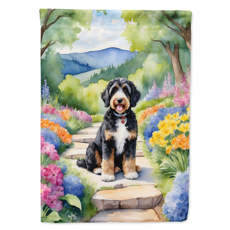 Conesus Double Sided 15.5'' H x 11.25'' W Polyester Garden Flag