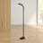 Lavish Home Adjustable Floor Lamp - Full Spectrum Natural Sunlight Lamp with Bendable Neck for Reading, Craft, Studying, and Esthetician Light