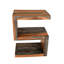 Goa Cube Solid Wood End Table