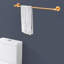 Porte-serviettes télescopique mural en aluminium Topcraft
