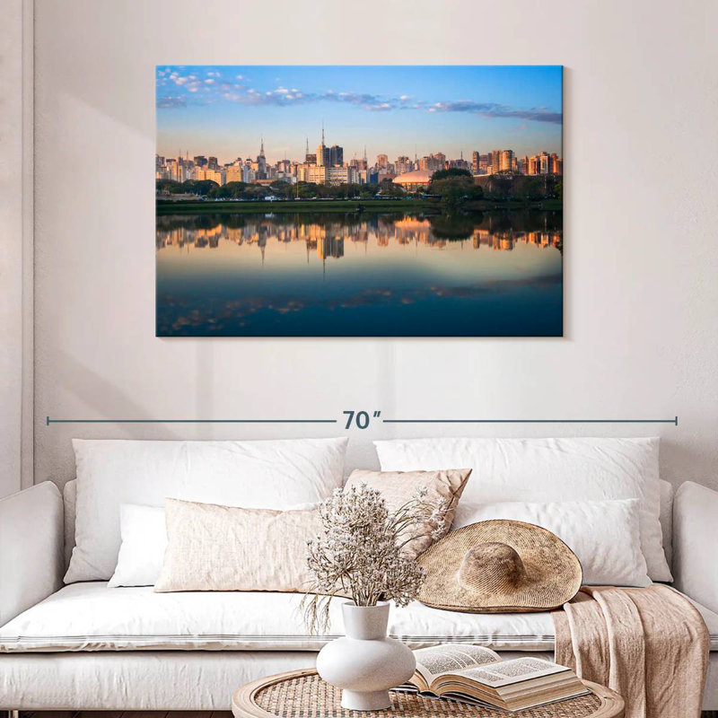 Sireci Sao Paulo Skyline Reflection