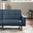 Lucreshia 79.53" W Square Arm Sofa-1289577939