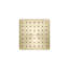 Parallel Single-Function Square Showerhead, Shower Head with One Spray, 2.5 GPM-1409833556