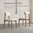 Solid Wood Frame Upholstered Dining Chairs-1914705700