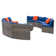 Bilkis 8 - Person Patio Conversation Sets with Cushions