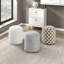 Repose-pieds cylindrique en tissu de chenille avec repose-pieds, repose-pieds, repose-pieds antidérapant, fauteuil à billes, repose-pieds 1pc