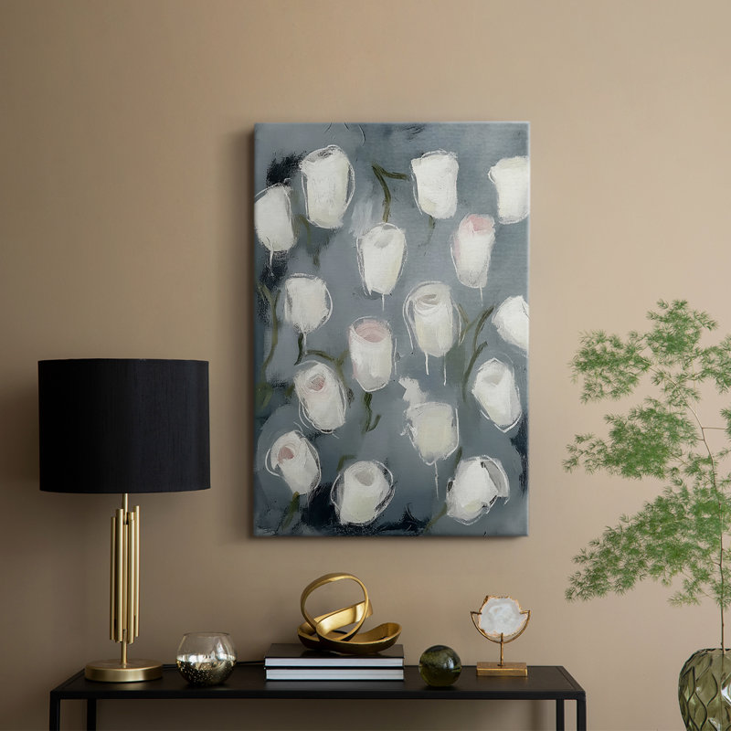 FLORAL Series DCXC III - Gallery Cavas, H 18 po x l 12 po
