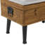 Sibo Linen Upholstered Storage Bench