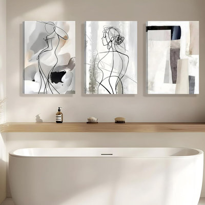 3 Piece Wrapped Canvas Print