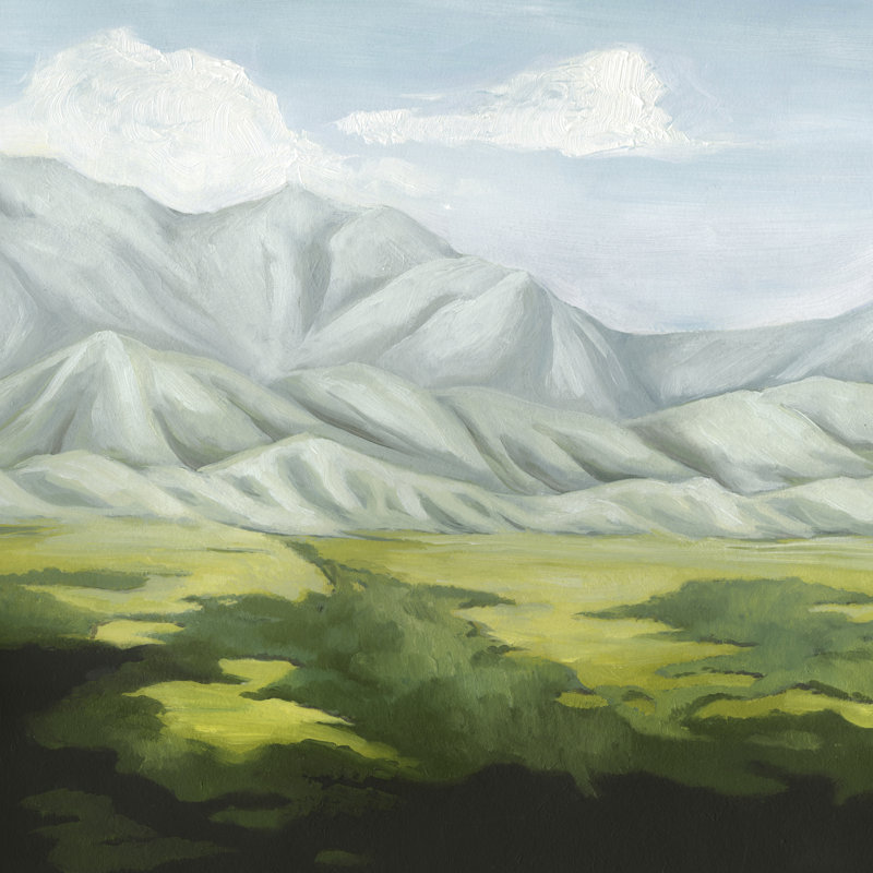Deep Valley I - Wrapped Canvas Print, 51cm H x 51cm W