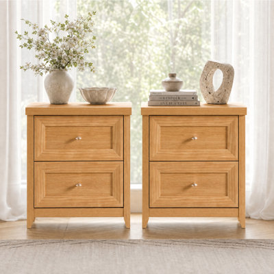 Table de chevet l 23 po Cleckheat (ensemble de 2)