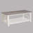 3-Piece Set Table Top Cocktail Rectangular Coffee Table And Two Matching Square End Tables