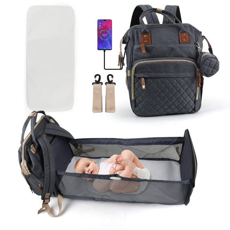 Baby Nappy Changing Bags Changing Station Portable Baby Bed
