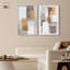 Interlocking Planes Set Canvas Print Abstract Boho Art Set by Art Remedy, Black Frame, 10 x 15-530775233-530775092