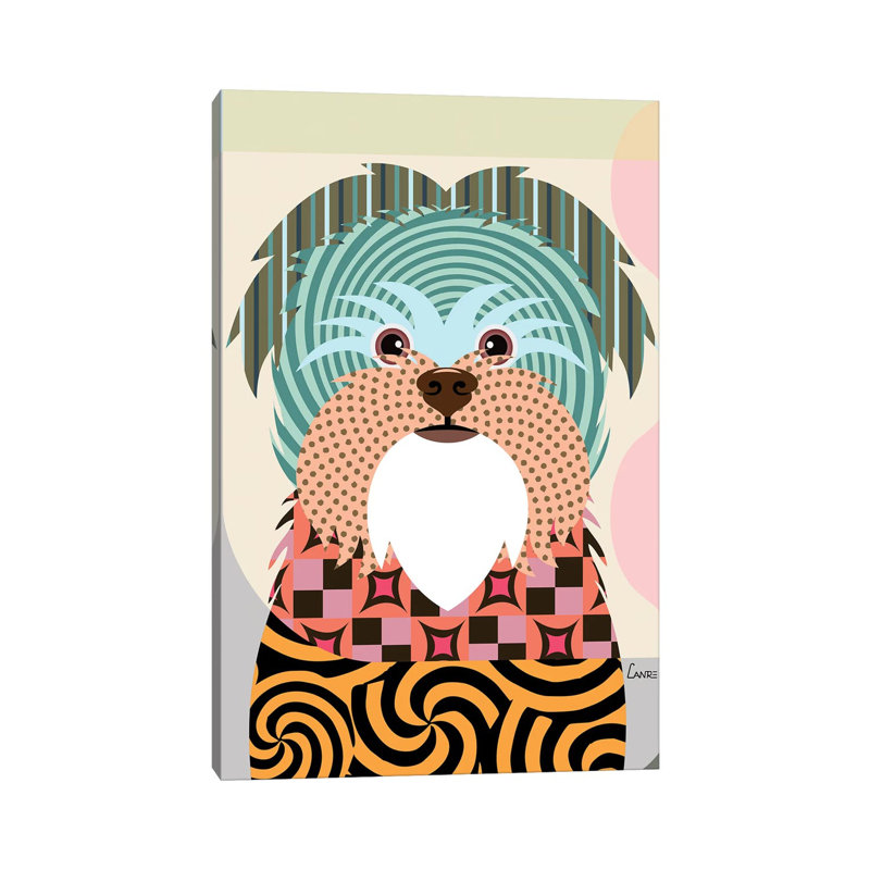 Affenpinscher par Lanre Studio, impression sur toile tendue, H 12 po x l 8 po x P 0,75 po
