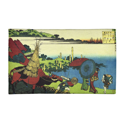 Tapis de la surface verte/rouge river farm