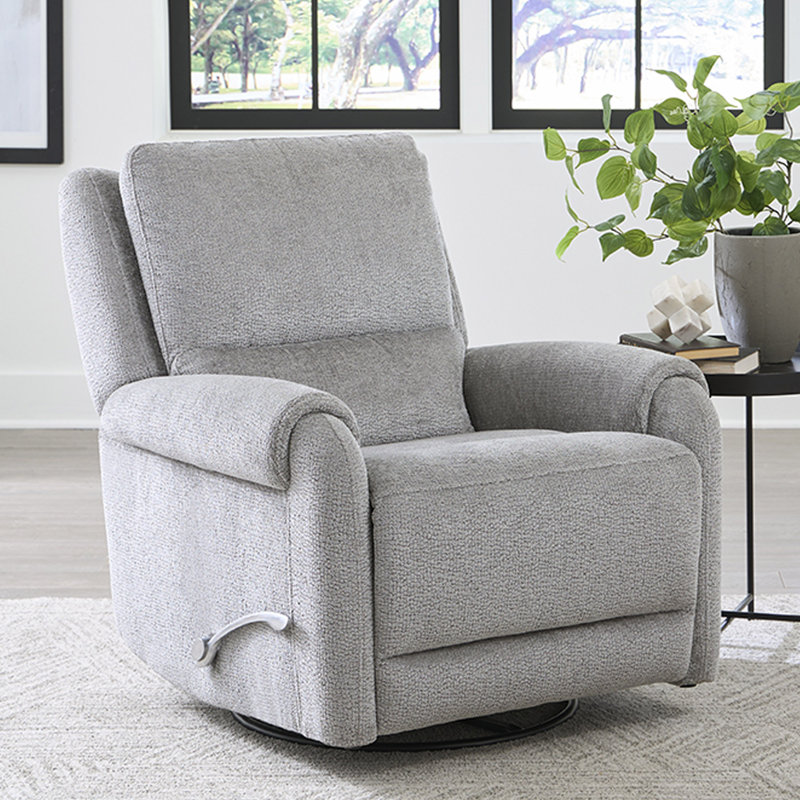 Alyre Manual Swivel Glider Recliner, Shadowplay
