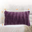 Housse et coussin rectangulaire imitation fourrure Swampscott-1780218668