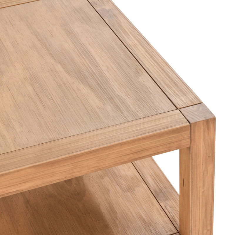 Fenmore Collection Solid Wood End Table, Natural