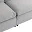 Canapé modulaire avec coussins en plumes Ustyle