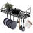 Metal Rectangle Wall Mounted Pot Rack