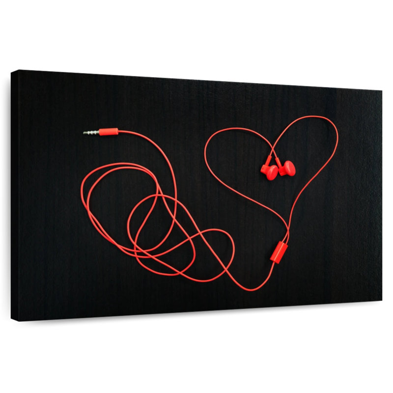 Écouteurs Abarca Heart, H 30 po x l 45 po
