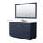 Icon 60" Freestanding Single Bathroom Vanity with Cultured Marble Top-114678665-114678661
