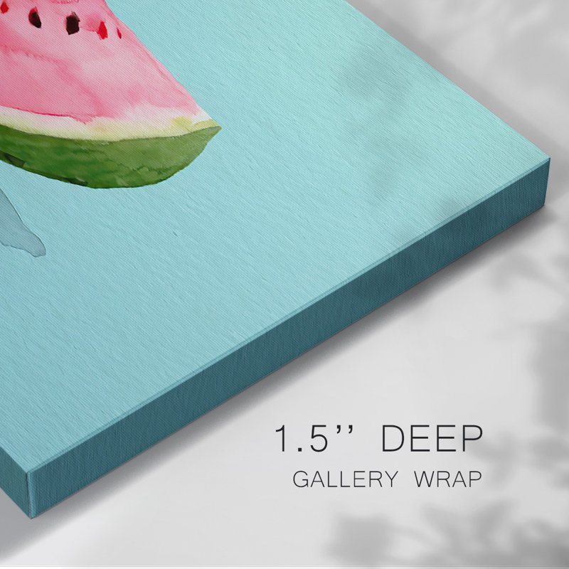 Summer Watermelon I-Gallery, toile tendue, H 40 po x l 60 po