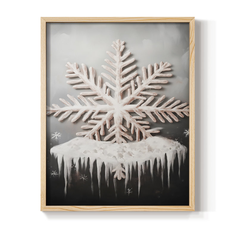 Art des Fêtes de Noël - série 2 - CECLIX, reproduction encadrée - bois massif