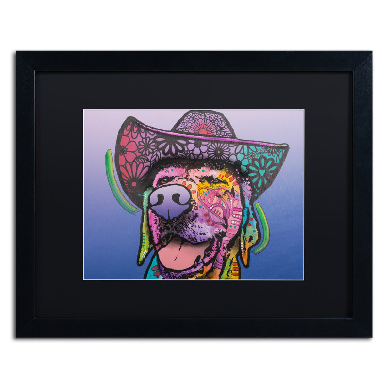 « penelope custom-4 »-reproduction d’impression sur toile, H 16 po x l 20 po x P 0,5 po, Noir, Cadre noir