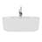Charisma 59 in. L x 29-1/2 in. W x 22-7/8 in. H Freestanding Acrylic Bathtub-96207752