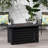 Rectangular Iron Fire Pit With 30,000btu And Covered Tank Storage - 24.23”h, Black, Simple Assembly Undertaking Protected Cover Steps