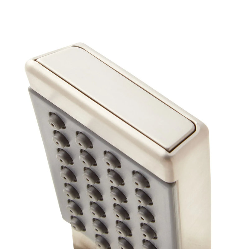 Douche à main contemporaine et tuyau 1,8 gallons par minute Contemporary, Nickel brossé