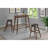 Walnut Rectangular Bar Table