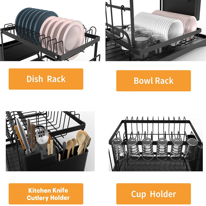 Chiverton Two Tier Dish Rack