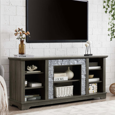 Meuble télé avec meuble télé Mantel Stone