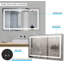 Miroir de salle de bain Catlee-2099566174