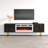 Galin 70.9" Modern TV Stand with Electric Fireplace, High Gloss Finish, Wall-Mounted-251617668