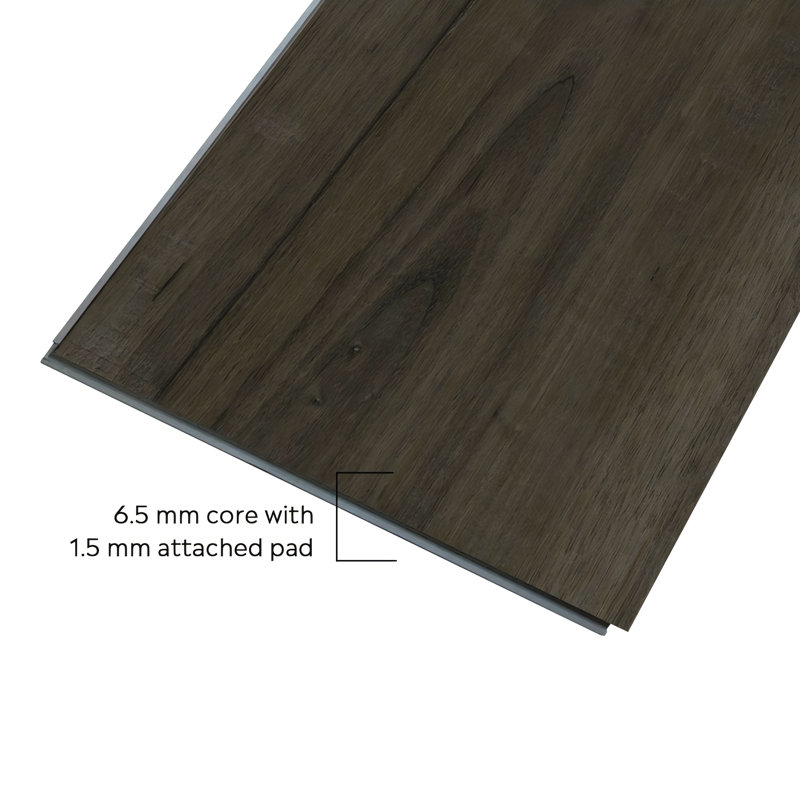 62.6" X 9"*8Mm Waterproof Rigid Core Luxury Vinyl Plank Flooring, Indian Summer
