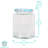 Hexagonal Glass Jam Jars with Screw-Top Metal Lids - 250ml-111421172-111421178