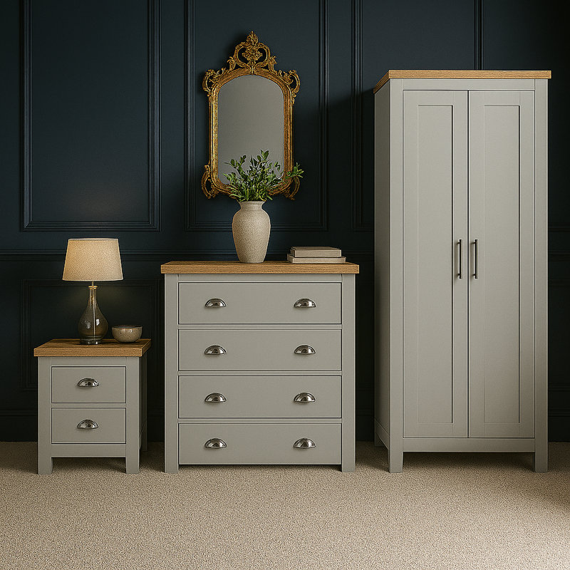Benefiel Piece Bedroom Set, Grey