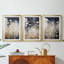 FLORAL Series CDXVI - Impression encadrée sur mesure de qualité supérieure - 3 pièces-298494143-298494140