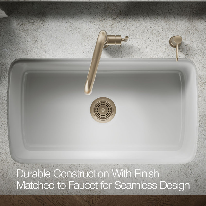 Duostrainer Sink Strainer, Less Tailpiece, Vibrant Brushed Bronze