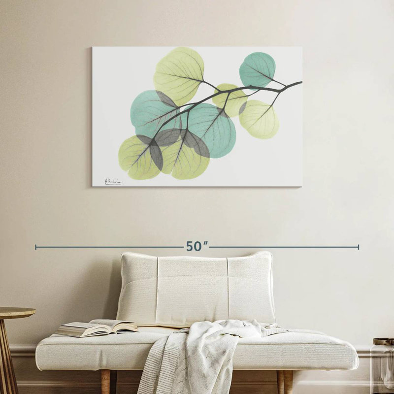 Harnek Turq Eucalyptus, 26" H x 39" W